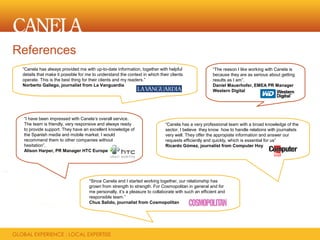 Canela Pr Presentation 2009