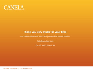 Canela Pr Presentation 2009