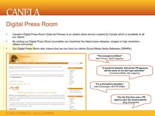 Canela Pr Presentation 2009