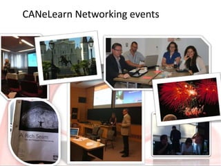 CANeLearn Networking events
DONE:
iNACOL –
 