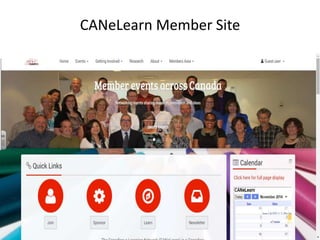 CANeLearn Member Site
 