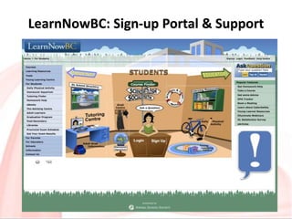 LearnNowBC: Sign-up Portal & Support
 