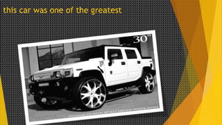 this car was one of the greatest

 