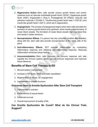 Erectile Dysfunction Treatment in Delhi NCR | PDF