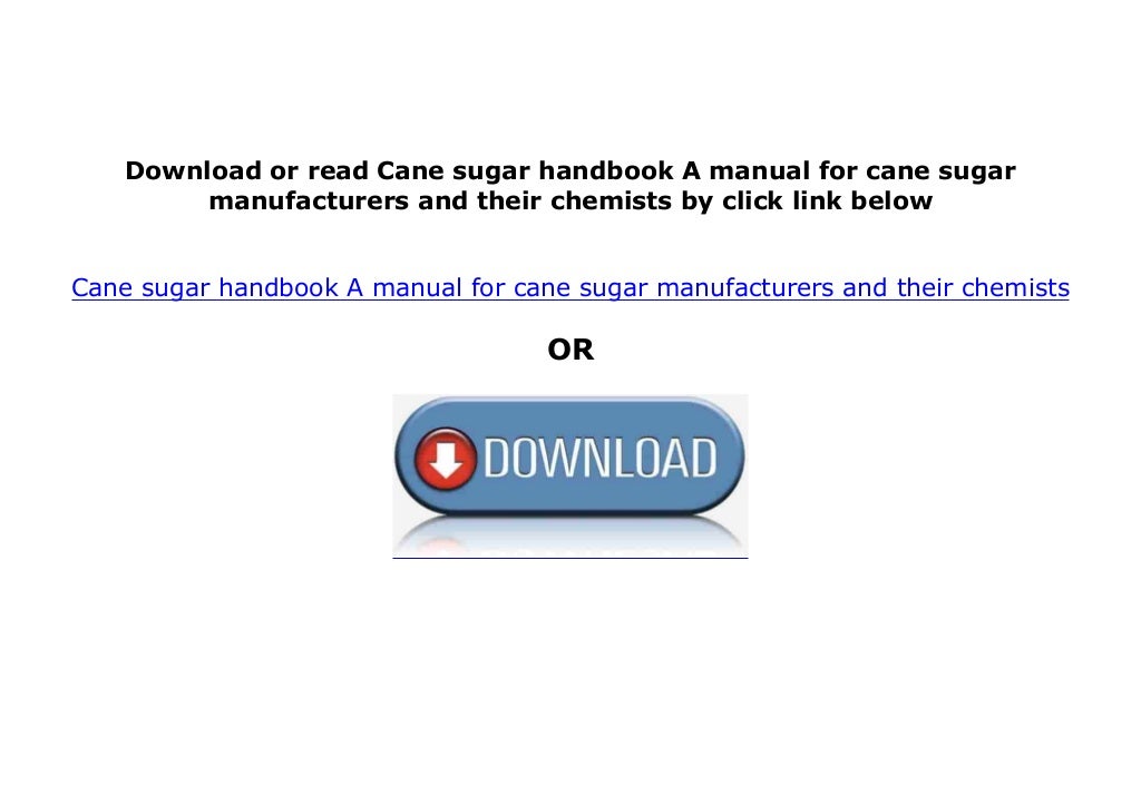 BOOK_TEXTBOOK LIBRARY Cane sugar handbook A manual for cane sugar