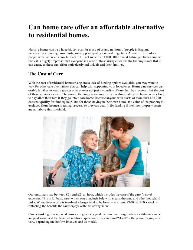 24 Home Care Cost