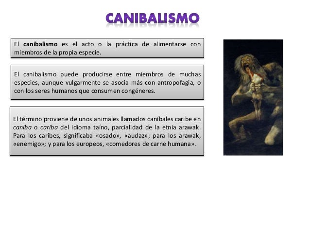 Canibalismo