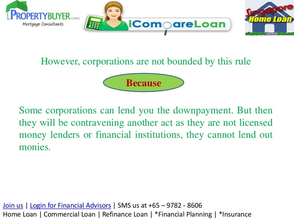 Can I Borrow For The 20 Downpayment For Property Purchase 