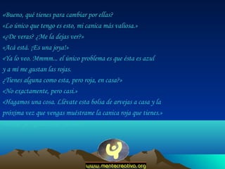 Canicas Rojas | PPT