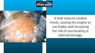 Can I drive a BMW car with a coolant leak | PPTX