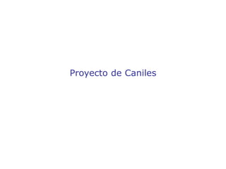 Proyecto de Caniles
 