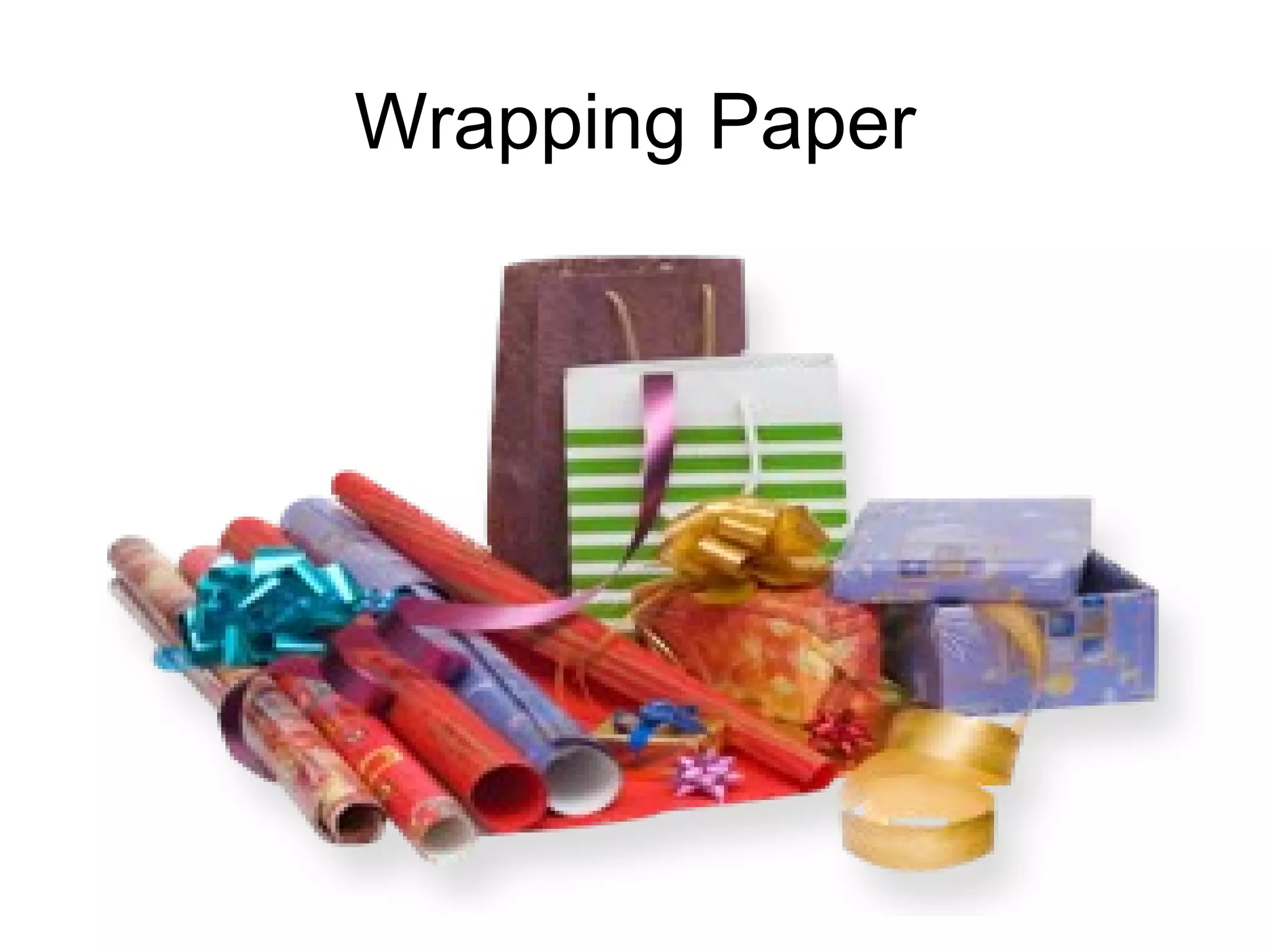 Wrapping Paper 