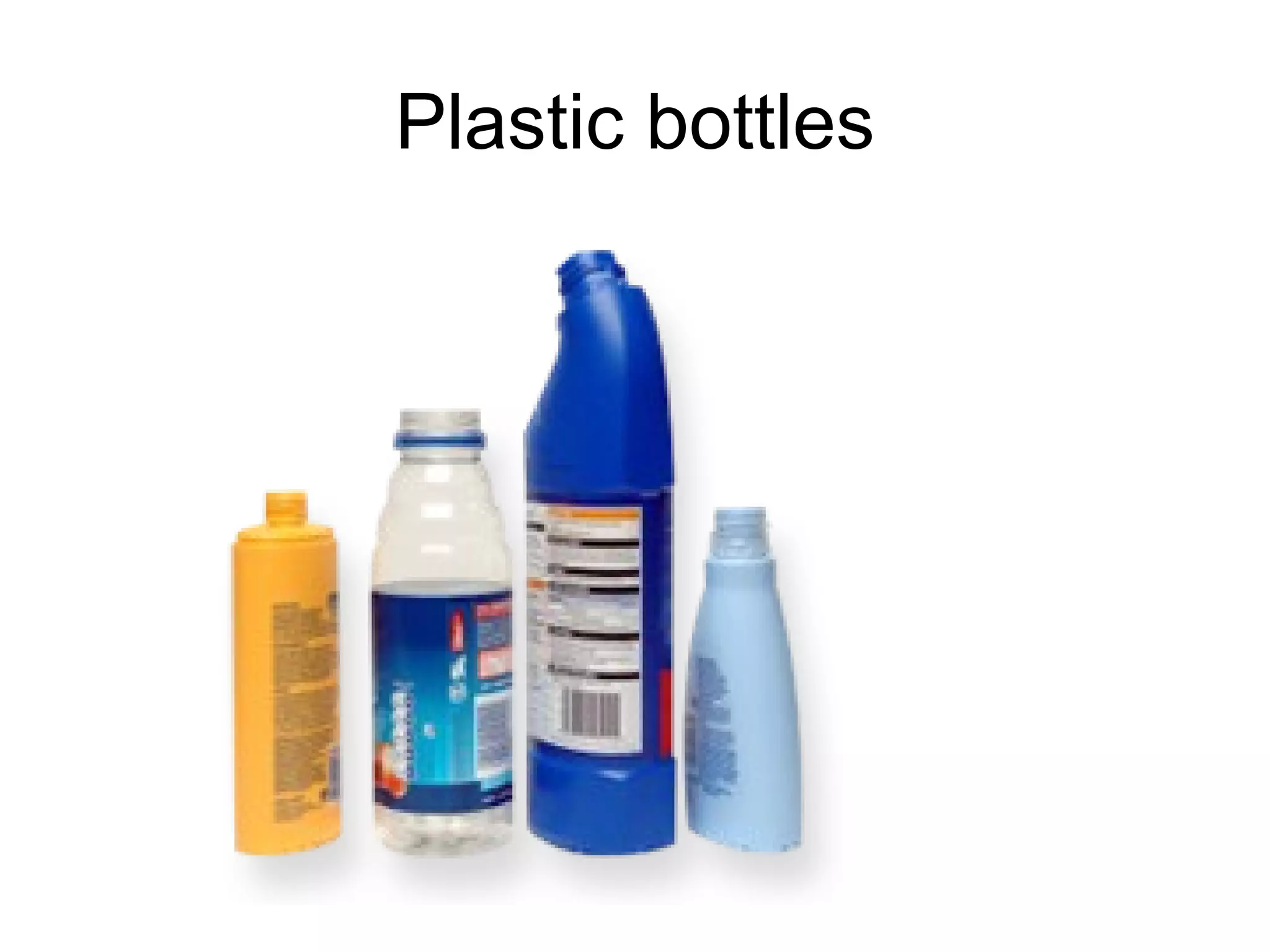 Plastic bottles 