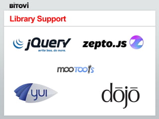 Library Support
 