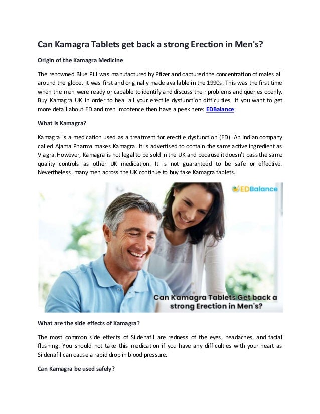 Kamagra blue tablets