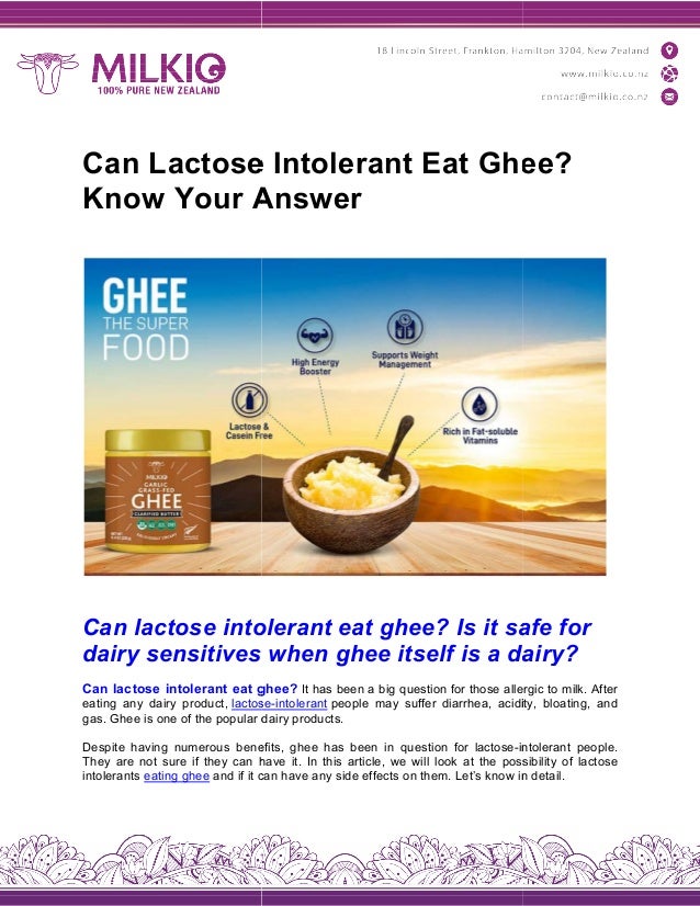 Can Lactose Intolerant Eat Ghee.pdf