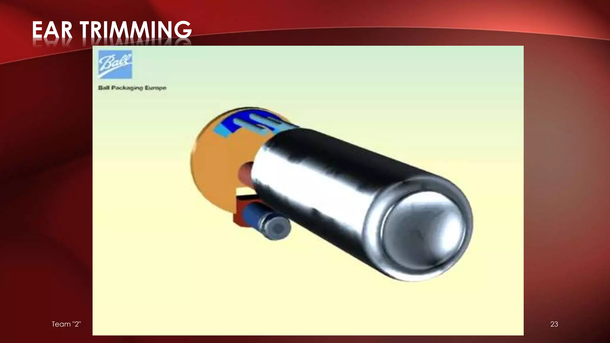 Team "2" 23
EAR TRIMMING
 