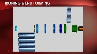 Team "2" 21
IRONING & END FORMING
 