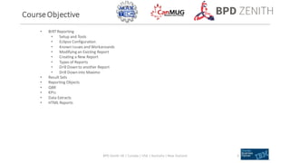 Maximo Training.pdf Canadian Maximo User Group Technical Training - Maximo Reporting 201 | PDF