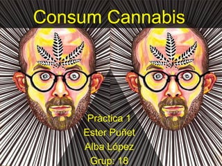 Consum Cannabis




     Pràctica 1
    Ester Puñet
    Alba López
     Grup: 18
 