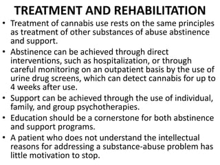 Cannabis related health issues | PPTX