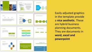 Easily adjusted graphics
in the template provide
a nice aesthetic. These
are hybrid business
planning documents.
They are documents in
word, excel and
powerpoint
MORE INFORMATION AND PRODUCT
REVIEWS AT: Cannabis Marijuana Edibles
Business Plan
 