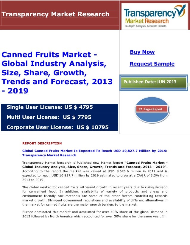 global canned food market Global canned food market research report 2017 is a market research report available at us $2900 for a single user pdf license from rnr market research reports library. global canned food market Global canned food market research report 2017 is a market research report available at us $2900 for a single user pdf license from rnr market research reports library.