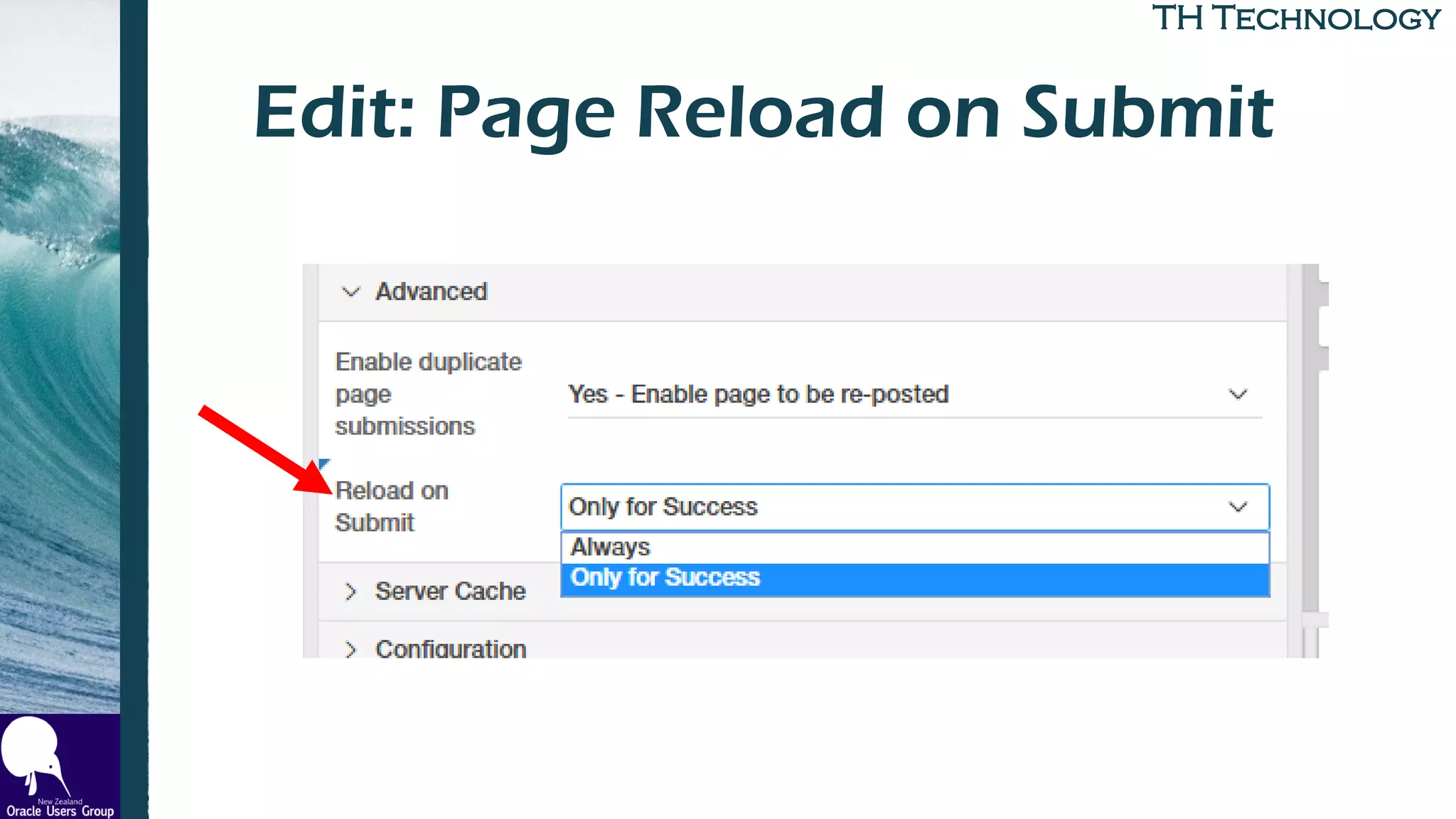 TH TechnologyTH Technology
Edit: Page Reload on Submit
 