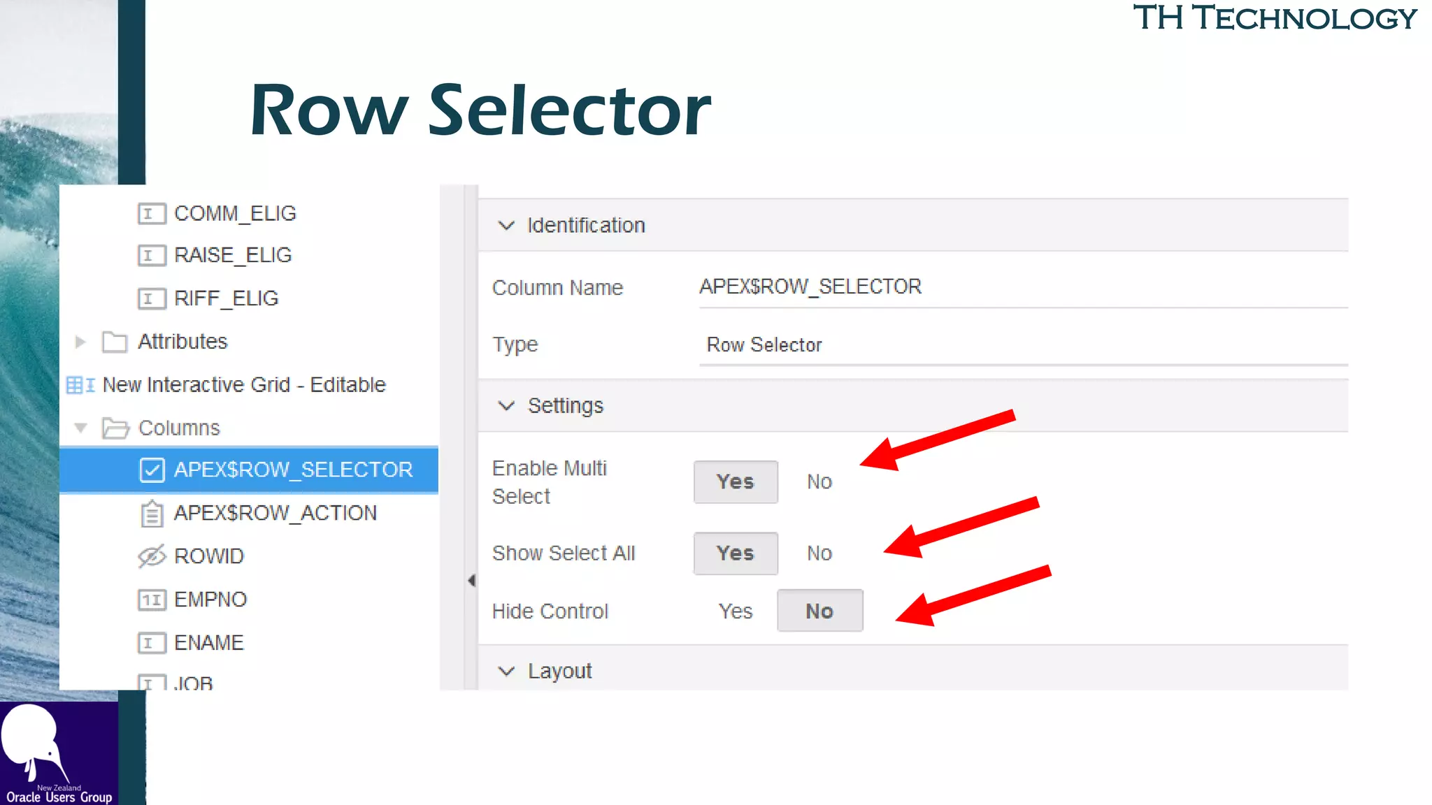 TH TechnologyTH Technology
Row Selector
 