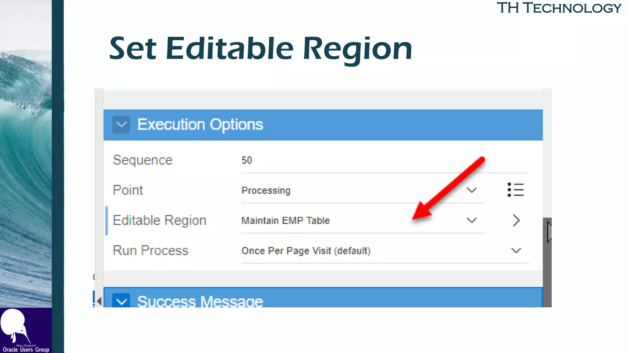 TH TechnologyTH Technology
Set Editable Region
 