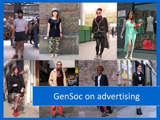 GenSoc on advertising
 