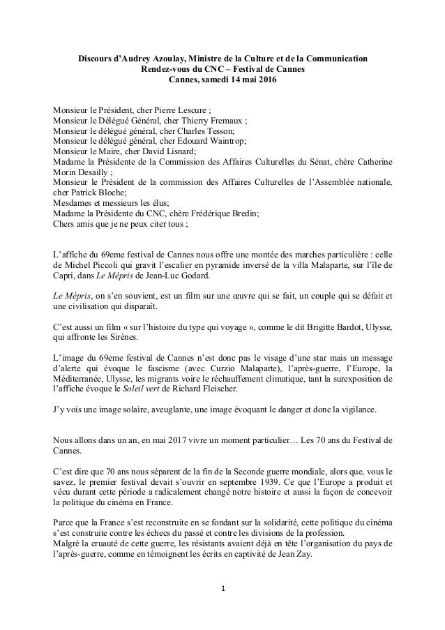 Rencontres de cannes 2016