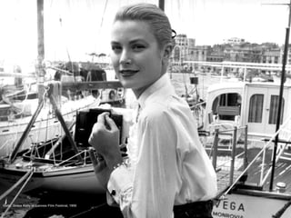 Getty. Grace Kelly at Cannes Film Festival, 1955
 