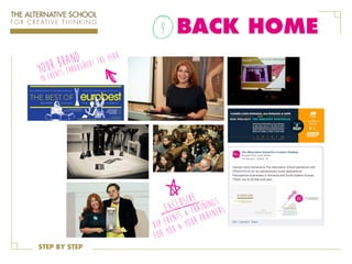 4. BACK HOME
d,hout the year
bran

youvrents throug
e
in

SIVE inings
XCLU ra
E
s

& t partner
vents your
vip e ou &
for y
STEP BY STEP

 