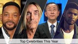 Top Celebrities This Year
 