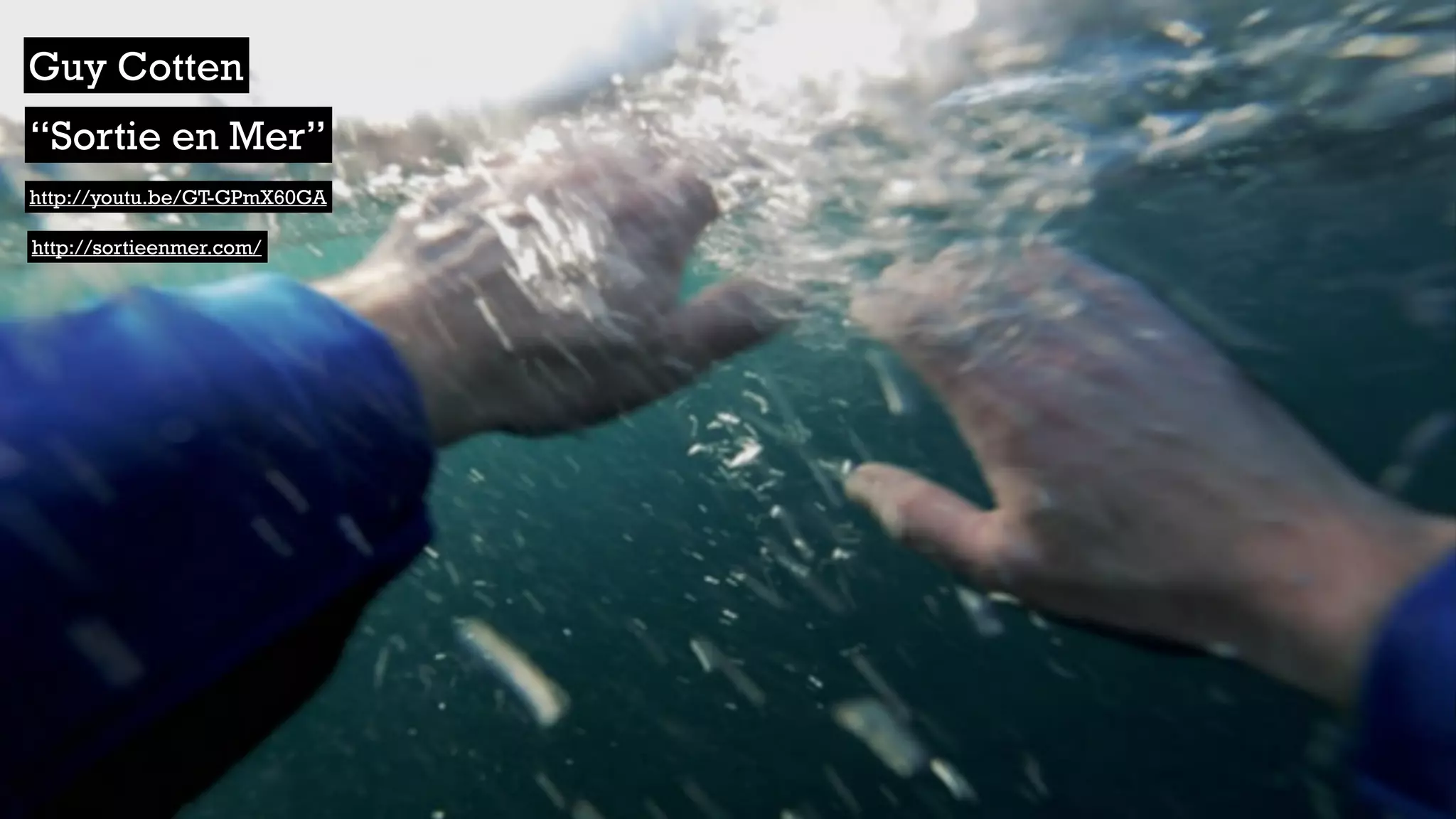 http://youtu.be/GT-GPmX60GA
Guy Cotten
“Sortie en Mer”
http://sortieenmer.com/
 