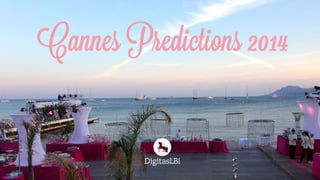 Cannes Predictions 2014
 