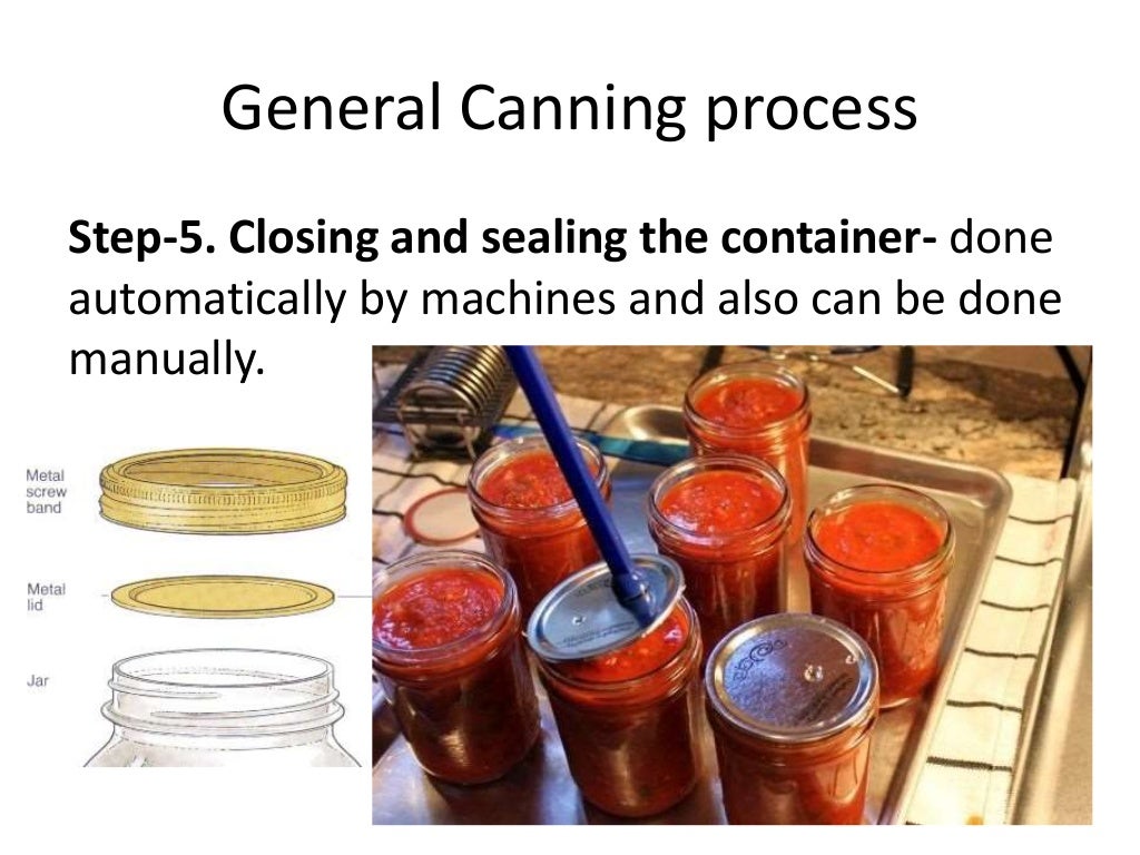 Canning Process for heat treatment