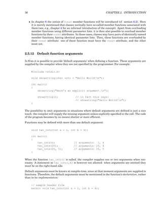 C++ annotations version | PDF