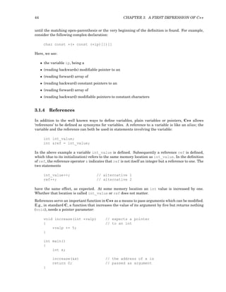 C++ annotations version | PDF