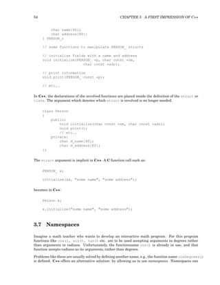 C++ annotations version | PDF
