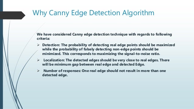 Canny Edge Detection