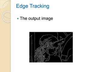 Canny edge detection | PPT