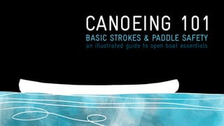 Canoeing 101: basic canoe strokes & paddle safety