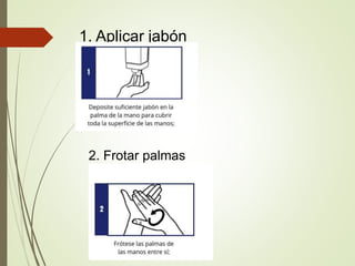 lavado de manos clínico según OMS y sus pasos | PDF