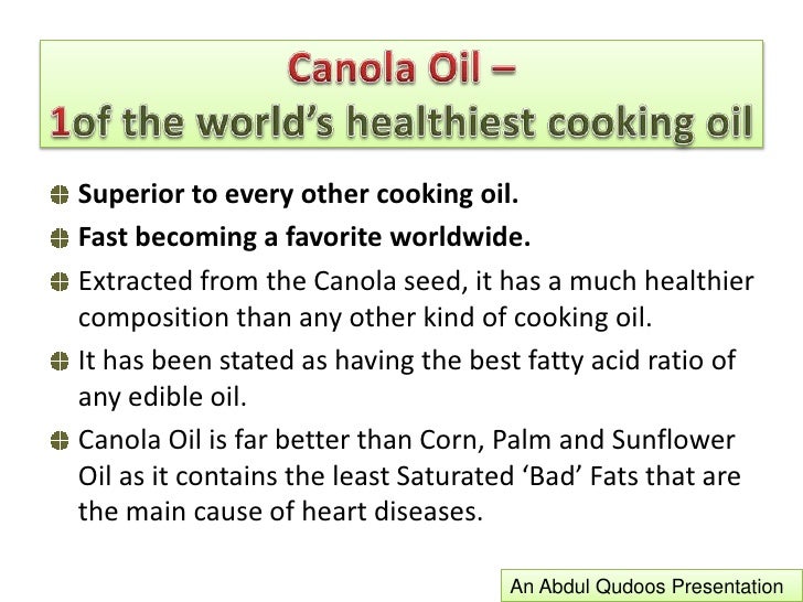 Canola Oil