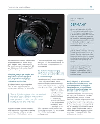 Featured interview - Jürgen Schmitz, Country Director Consumer Imaging Group (CIG) at Canon Germany