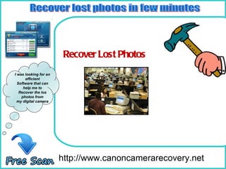 How To Remove http://www.canoncamerarecovery.net I was looking for an efficient Software that can help me to Recover the los photos from my digital camera ,[object Object],Recover lost photos in few minutes 