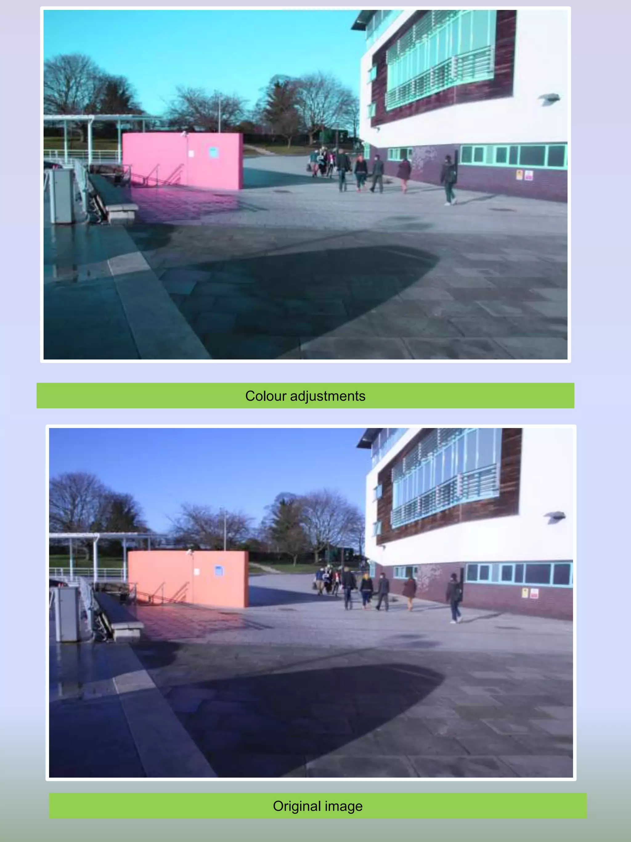 Colour adjustments

Original image

 