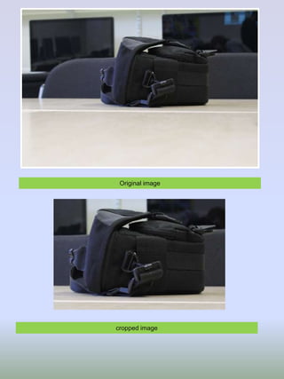 Original image
cropped image
 